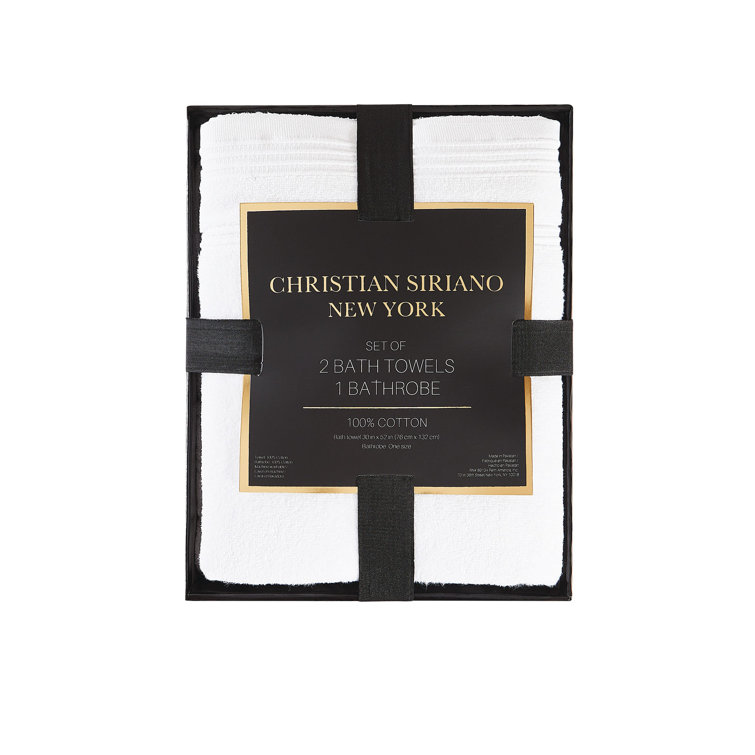 Christian Siriano Cotton Terry Cloth Bathrobe & Reviews Wayfair Canada